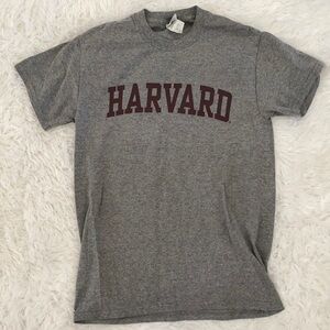 Harvard gray plain collegiate T-shirt